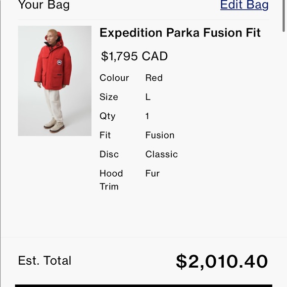 Canada Goose Expedition Parka Size Xxl 